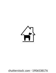 dog house icon,vector best flat icon.