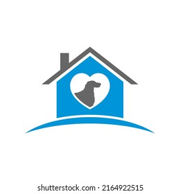 Dog House Logo can be use for icon, sign, logo and etc