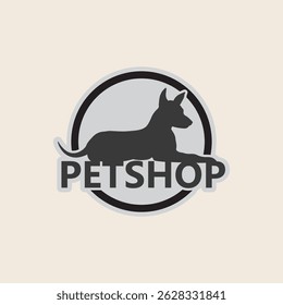 Dog House Logo Design Vector