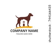 Dog House Logo And Icon Element