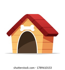 Dog House Vector Isolated Illustration