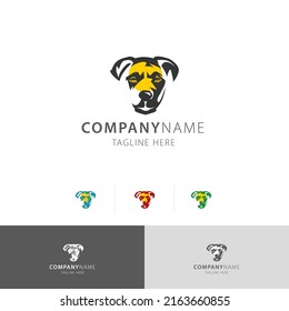 Dog Hunter Premium logo vector illustration