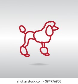 Dog Icon. 