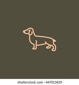 Dog Icon. 