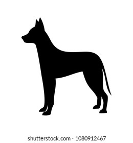 dog icon, dog breed,vector illustration