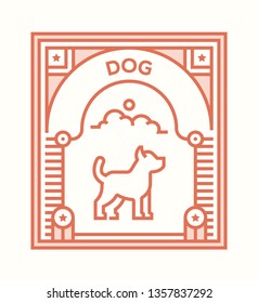 DOG ICON CONCEPT