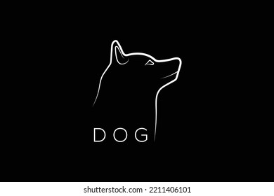 dog icon design vector file.