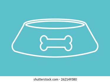 dog icon design, vector illustration eps10 graphic 