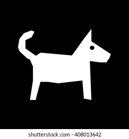 Dog Icon Illustration design