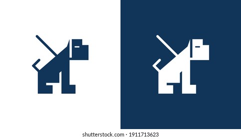 Dog icon illustration isolated vector sign symbol