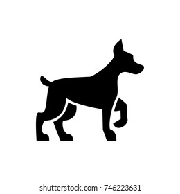 dog icon illustration isolated vector sign symbol