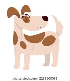 icono de perro fondo blanco aislado