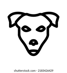 dog icon or logo isolated sign symbol vector illustration - high quality black style vector icons

