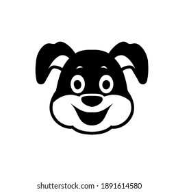 Dog icon set collection. Vector silhouette of dog.