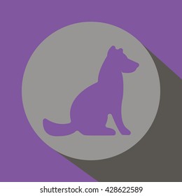 dog icon. dog sign