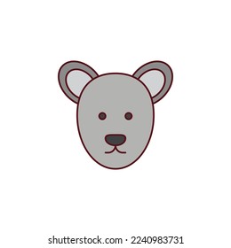 the dog icon is suitable for your web, apk or project with a chinese new year theme
