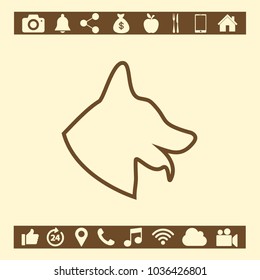 dog icon symbol