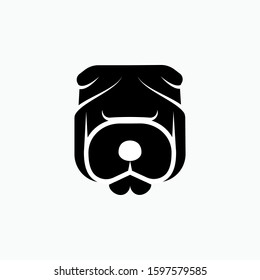 Dog Icon.Dog Icon. Urban Pet Symbol - Vector.