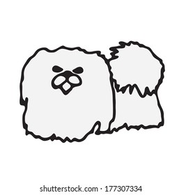 dog  icon vector