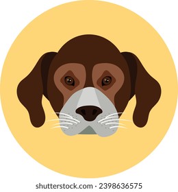 Dog icon. Dog icon vector