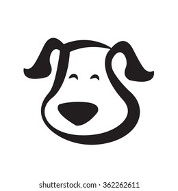 dog icon vector