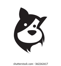 dog icon vector