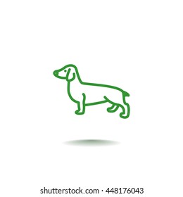  Dog Icon Vector.