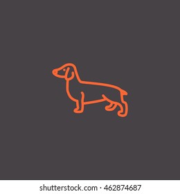 Dog Icon Vector.