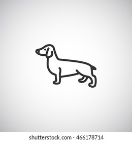  Dog Icon Vector.
