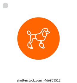  Dog Icon Vector. 