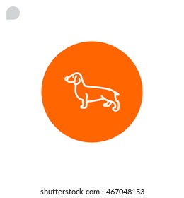  Dog Icon Vector.