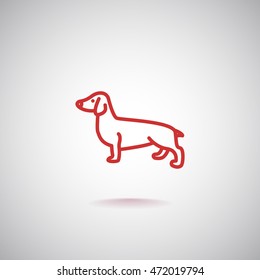  Dog Icon Vector.