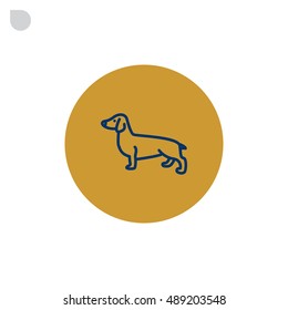  Dog Icon Vector.