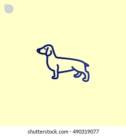  Dog Icon Vector.