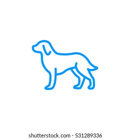  Dog Icon Vector. 