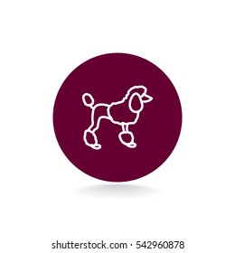  Dog Icon Vector. 