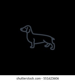  Dog Icon Vector.