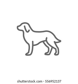  Dog Icon Vector. 