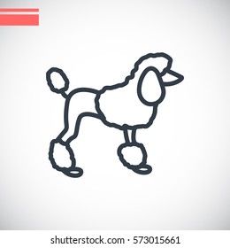  Dog Icon Vector. 