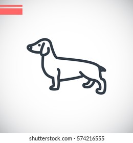  Dog Icon Vector.