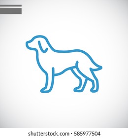 Dog Icon Vector. 