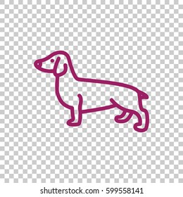  Dog Icon Vector.