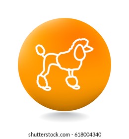  Dog Icon Vector. 