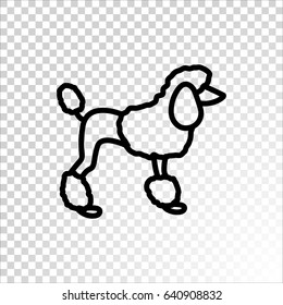  Dog Icon Vector. 