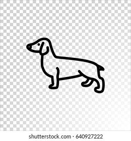  Dog Icon Vector.