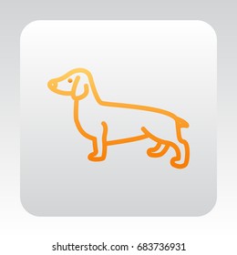  Dog Icon Vector.