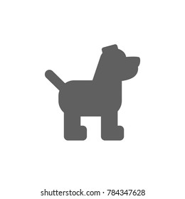 Dog icon vector