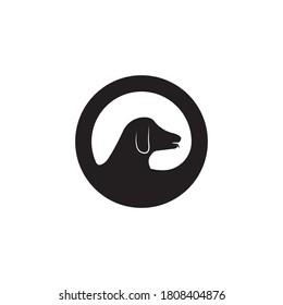 Dog icon vector design illustration and background