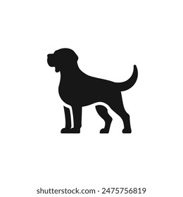 Dog icon vector. EPS 10 editable vector