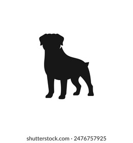 Dog icon vector. EPS 10 editable vector